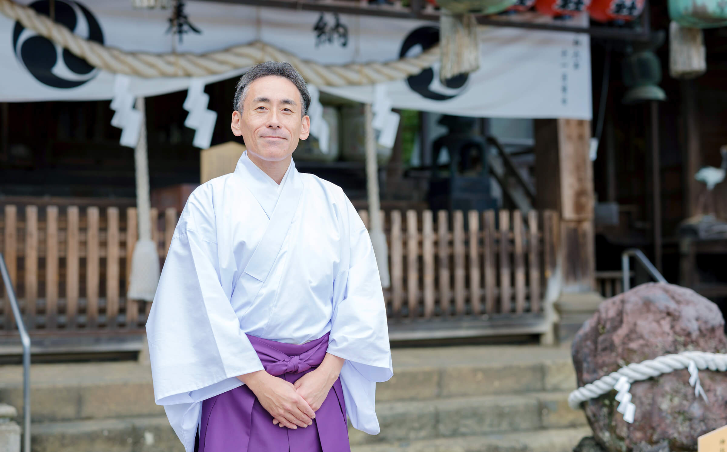 太平山神社の宮司