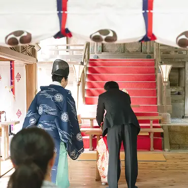 七五三御祈祷の写真
